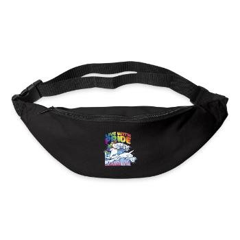 Pride unicorn - Bum bag - black - Front
