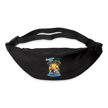 Summer Time Cocktail Beach Retreat - Bum bag - black - Front