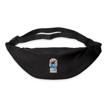 Join the Orca Uprising - Save the Orcas - Gürteltasche - Schwarz - Vorne