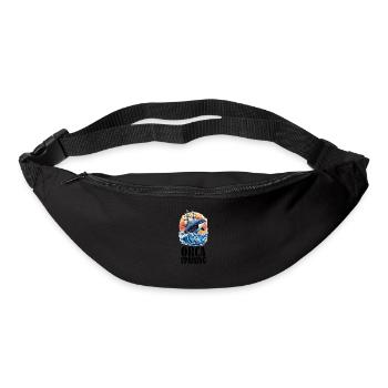 Join the Orca Uprising Inspired Killer Whale - Gürteltasche - Schwarz - Vorne