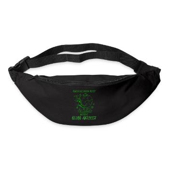 BECOME A CLIMATE ACTIVIST - Bum bag - black - Front