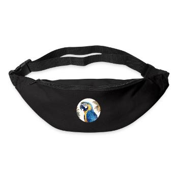 Ara bleu-or - Sac banane - noir - Devant