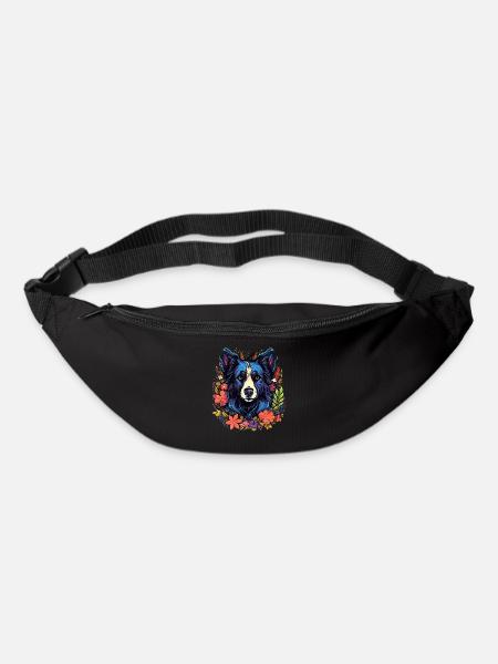 Aussie Australian Shepherd Hund Geschenk - Gürteltasche - Schwarz