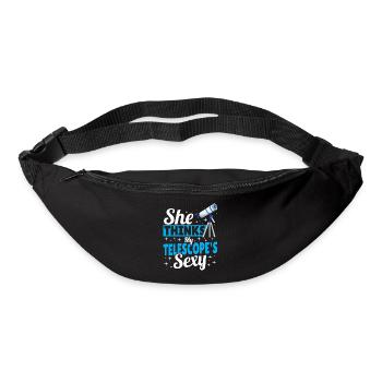 She Thinks My Telescope's Sexy Telescope - Bum bag - black - Front