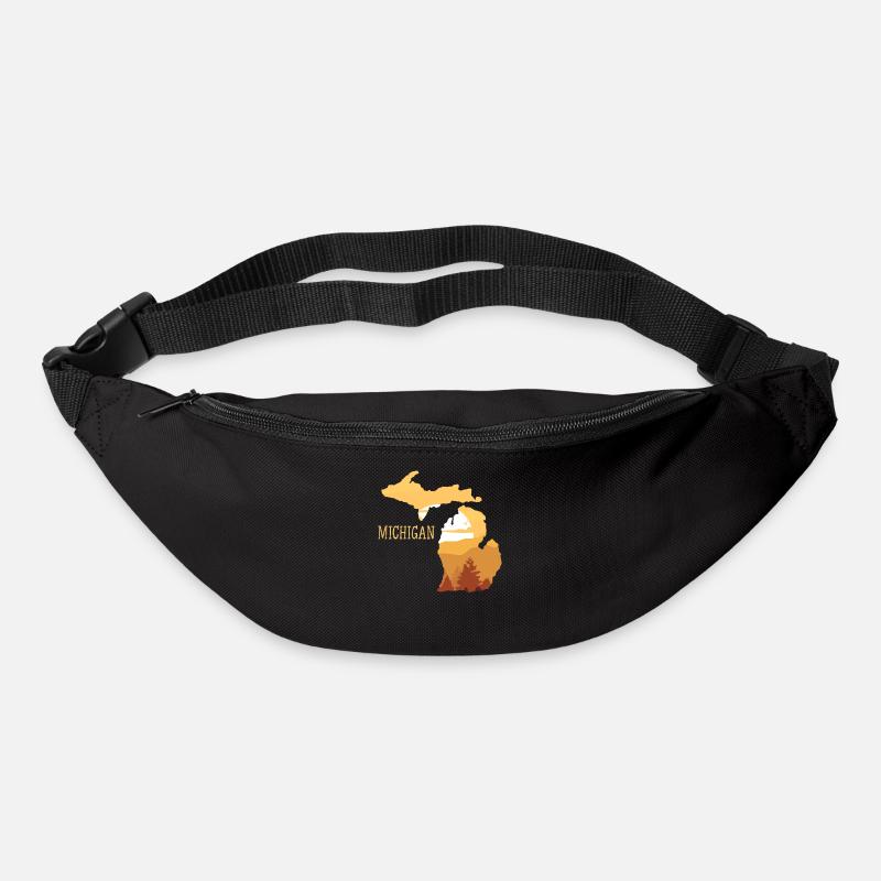 michigan - Gürteltasche - Schwarz