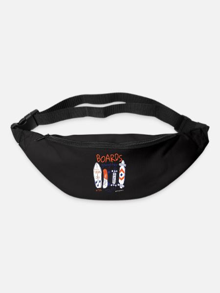 Board gangster slogan - Bum bag - black