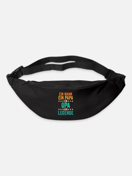 Vater Großvater Papa Opa - Gürteltasche - Schwarz