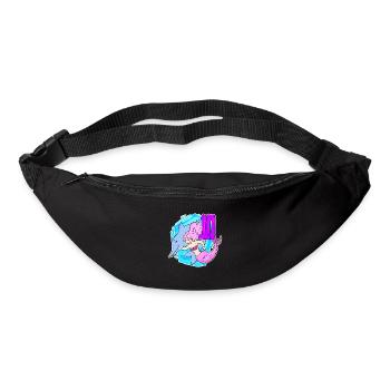 Fille - 10e anniversaire Sirène - Fille - Sac banane - noir - Devant