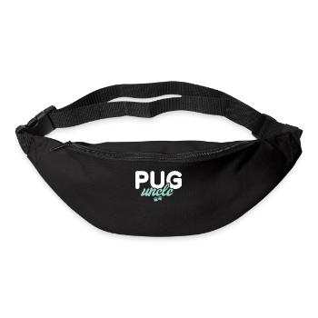 Pug Gifts for Pug Lovers - Bum bag - black - Front