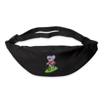 Maus Fahrrad - Gürteltasche - Schwarz - Vorne