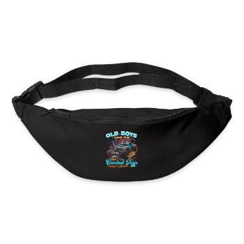 Hot Rod Grandpa, Old Boys Coolest Toys, Muscle Car - Sac banane - noir - Devant