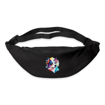 Border Collie Dogs Design Collie Dog Puppy Animal - Bum bag - black - Front