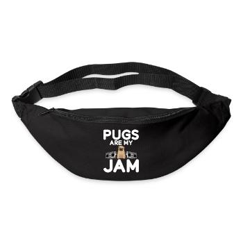 Pug Gifts for Pug Lovers - Gürteltasche - Schwarz - Vorne