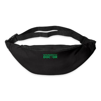 Naturopathe Docteur Outfit Naturopathie - Sac banane - noir - Devant