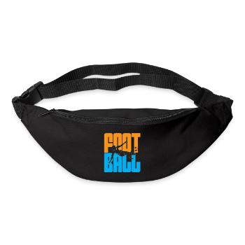 Soccer Soccer Player Kick Soccer - Bum bag - black - Front