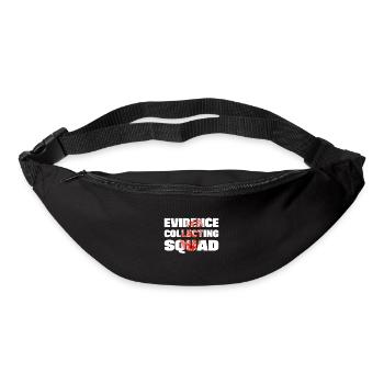 Escouade de collecte d’éléments de preuve Criminologie médico-légale - Sac banane - noir - Devant