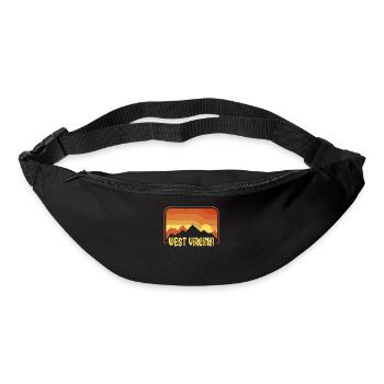 West Virginia - Gürteltasche - Schwarz - Vorne