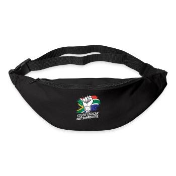 Not South African But Supportive South Africa - Gürteltasche - Schwarz - Vorne