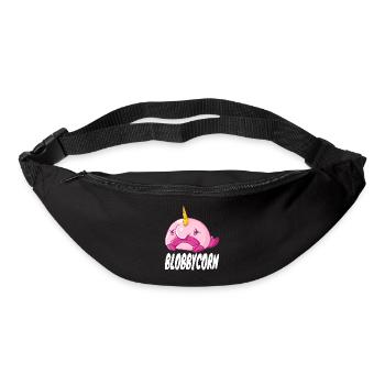 Costume de Blobfish - Visage de poisson Blob laid - - Sac banane - noir - Devant