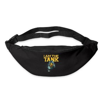 Sea Turtle Tortoise I Am The Tank - Bum bag - black - Front
