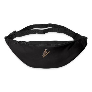 Red kite I bird of prey pickling motif for falconer - Bum bag - black - Front