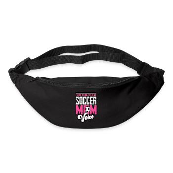 I’m Not Yelling, This Is My Soccer Mom Voice - Bum bag - black - Front