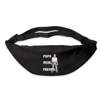 PAPA MEIN FREUND - Gürteltasche - Schwarz - Vorne