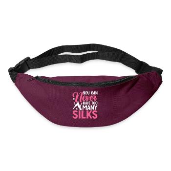 Aerial Silk Aerialist - Bum bag - burgundy - Front