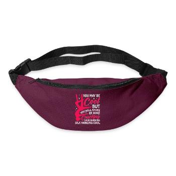 Aerial Silk Aerialist - Bum bag - burgundy - Front