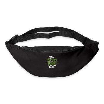 The harder you work, the luckier you get - Job - Bum bag - black - Front