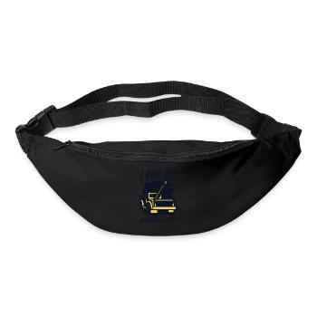 I Run On Hooks And Chains Tow Driver - Bum bag - black - Front