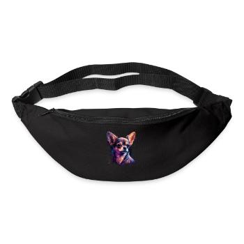 Chihuahua | Puppy Mom Funny Dog Cute Beautiful - Bum bag - black - Front