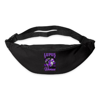 Lupus Bewusstseins Monat - Gürteltasche - Schwarz - Vorne