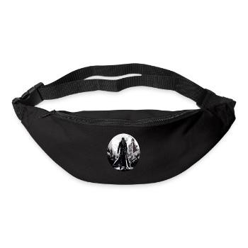 Gothik Okkult Satan Gotik Schwarze Szene Wicca - Gürteltasche - Schwarz - Vorne