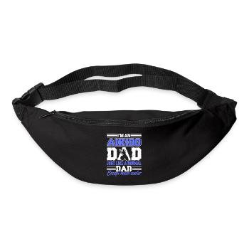 Aikido Aikido Dad Is Cooler - Bum bag - black - Front