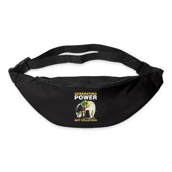 Kernenergie Design für Erneuerbare Kernenergie - Gürteltasche - Schwarz - Vorne