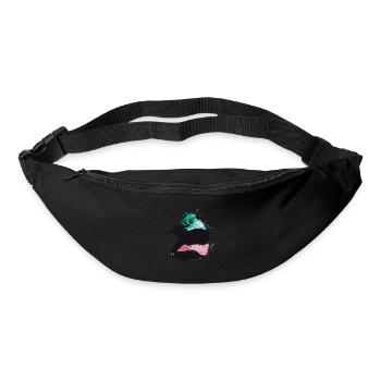 Splash Art Giant Panda Panda Bear Big Panda - Bum bag - black - Front