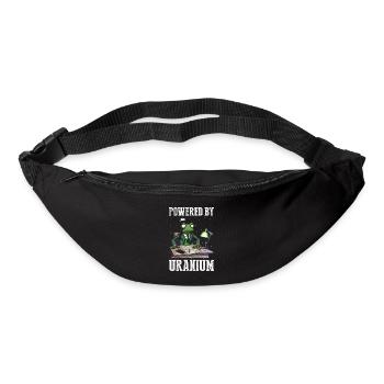 Erneuerbare Nukleare Spruch für Nukleartechnik - Gürteltasche - Schwarz - Vorne