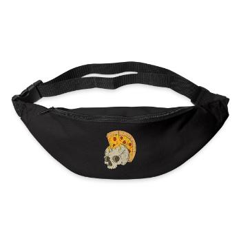 Skull Pizza - Sac banane - noir - Devant