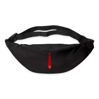Funny Thanksgiving Day Tie Turkey Love - Bum bag - black - Front