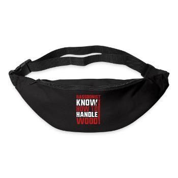 Fagott - Gürteltasche - Schwarz - Vorne