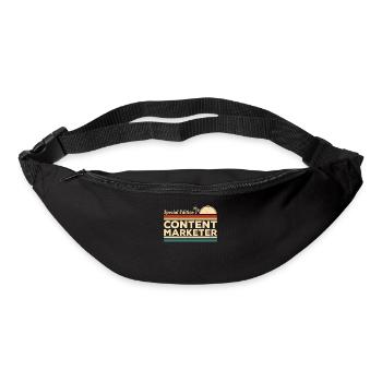Vintage Special Edition Content Marketer Marketing - Bum bag - black - Front