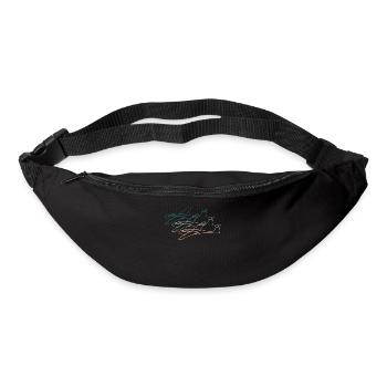 Segelfliegen Segelflugzeug Pilot Flugzeug Geschenk - Gürteltasche - Schwarz - Vorne
