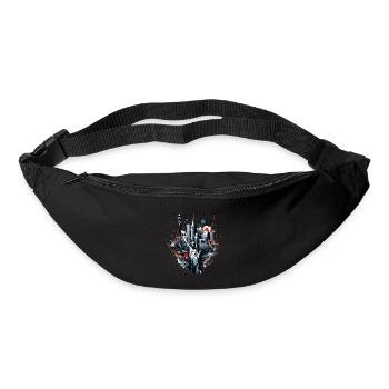 New York City Statue of Liberty skyscraper - Bum bag - black - Front