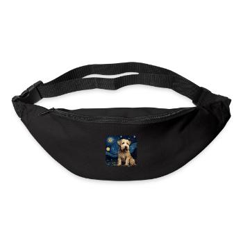 Bolonka Zwetna Van gogh nuit étoilée - Sac banane - noir - Devant