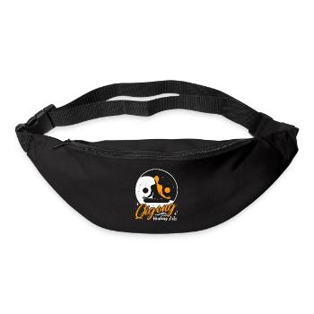 Arts de guérison Qigong Yin Yang Tai Chi Méditation - Sac banane - noir - Devant