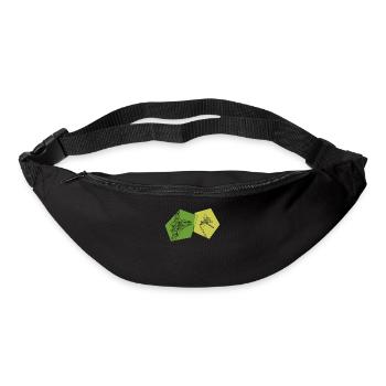 Toad, tadpole, tree frog, frog breeder, frog - Bum bag - black - Front