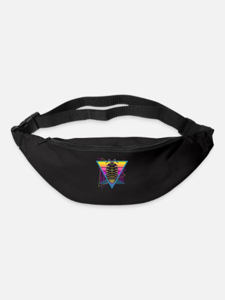 Isopods Retro Vaporwave - Gürteltasche - Schwarz