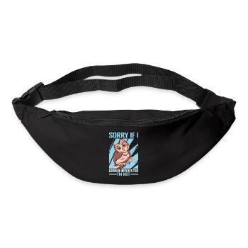 Désolé si j’avais l’air intéressé, je n’ai pas 25 ans - Sac banane - noir - Devant