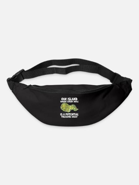 Oak Island / Treasure Hunting Oak Island Mystery - Gürteltasche - Schwarz